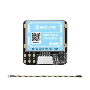 Sequre M10-252Q High-Gain GPS Module with Integrated Compass for Long Range Drones