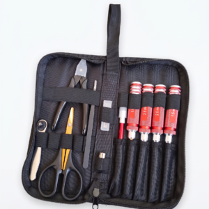 Race Drones 9 Piece Professional FPV Tool Kit with Padded Travel Case