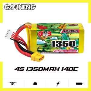 Gaoneng GNB 4S 1350mAh 140C High Discharge Graphene LiPo Battery with XT60 Plug
