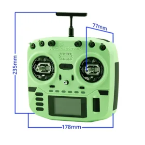 RadioMaster Boxer Crush ELRS Radio with AG01 CNC Gimbals in Mint Mist