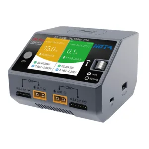 HOTA D6 Pro Dual Channel Smart AC DC Charger with Wireless Charging