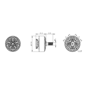 RCINPOWER Wasp Major V2 22.6-6.6 2100KV Motor - photo 10