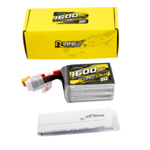 Tattu R-Line Version 6.0 1600mAh 160C 6S 22.2V SQ