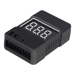 1-8S LiPo Battery Voltage Checker and Low Voltage Buzzer Alarm with LED Display