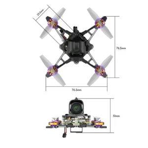 Flywoo Firefly 1S Nano Baby V3 O4 Ultralight Digital Micro Drone