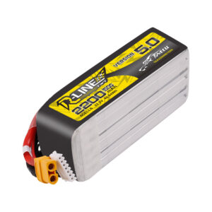 Tattu R-Line Version 5.0 2200mAh 6S 150C LiPo battery pack with XT60 plug