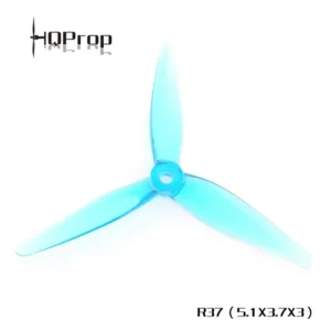 HQ Racing Prop R37 Polycarbonate Tri-Blade FPV Drone Racing Propellers