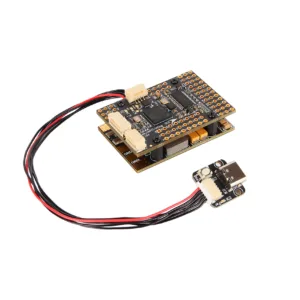 Holybro Kakute H743 Wing fixed wing flight controller stacked layout view