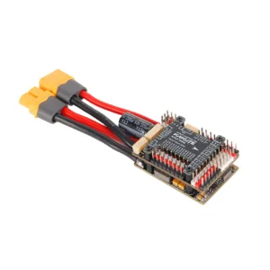 Holybro Kakute H743 Wing fixed wing flight controller stacked layout view