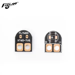 Flywoo XT60 TVS Voltage Spike Filter PCB with UNICON solid capacitors 5-pack