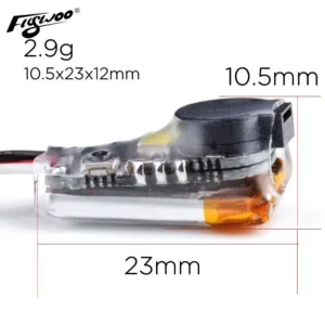 Flywoo Finder v1.0 Self Powered 100dB FPV Drone Buzzer Module with LED Light and Disarm Button
