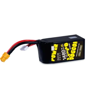 DOGCOM UCELL Series 6S 1480mAh 150C Lithium Polymer Battery Pack with XT60 Plug