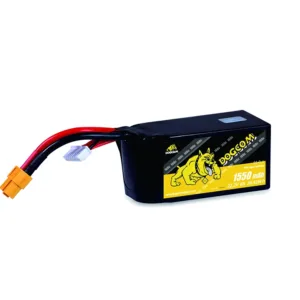 DOGCOM 6S 1500mAh 160C Lithium Polymer Battery Pack with XT60 Plug