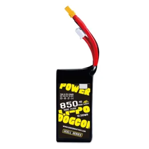 DOGCOM UCELL Series 4S 850mAh 150C Lithium Polymer Battery Pack with XT30 Plug