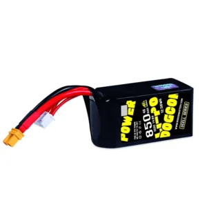 DOGCOM UCELL Series 4S 850mAh 150C Lithium Polymer Battery Pack with XT30 Plug