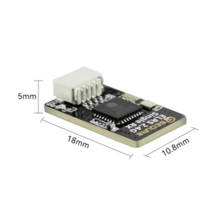 Sequre ELRS 2.4GHz Single RX Micro FPV Receiver Board with Attached u.FL T-Antenna