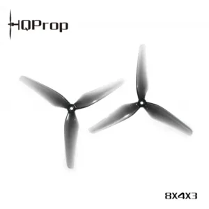 HQProp 8X4X3 Grey (2CW+2CCW)-Poly Carbonate