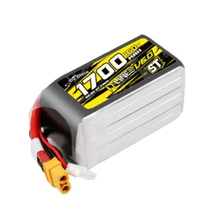 Tattu R Line Version 6.0 1700mAh 6S 160C FPV Racing LiPo Battery Pack