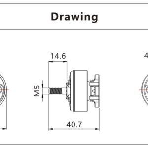 VCI SE2808 1350KV Motor - photo 6